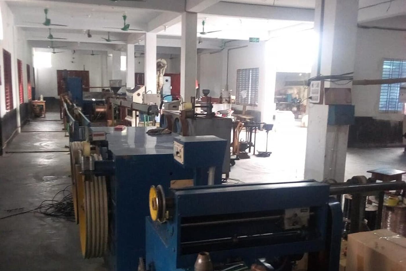 Cable and conductor manufacturing line